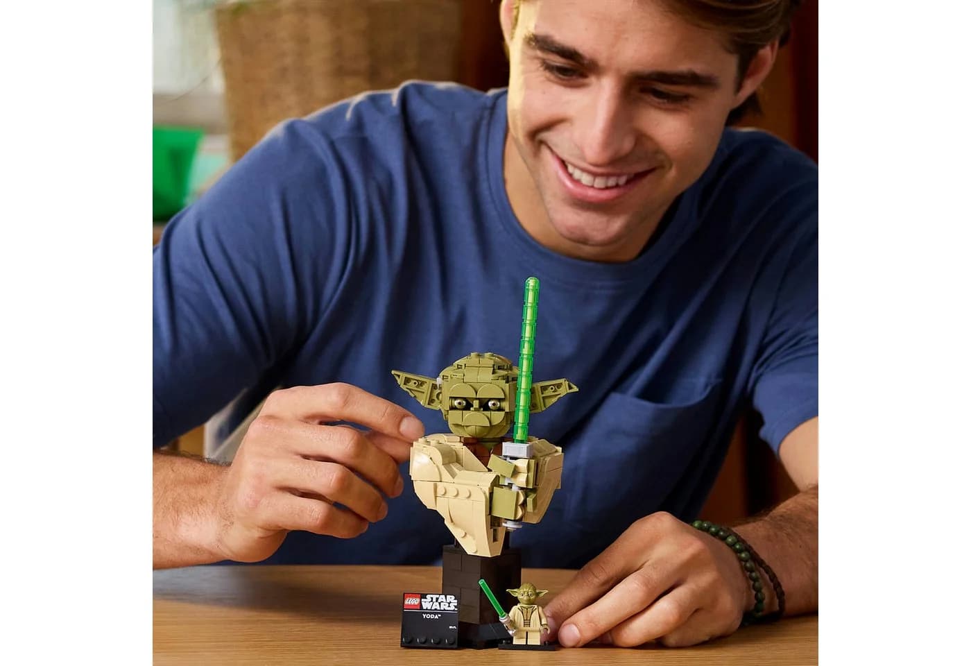 LEGO® Yoda Büste (75438) Star Wars Konstruktionsspielsteine 399 Teile