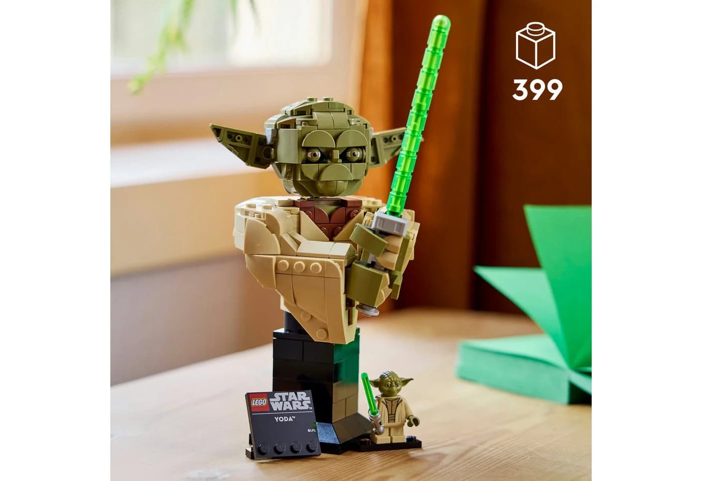 LEGO® Yoda Büste (75438) Star Wars Konstruktionsspielsteine 399 Teile - Bild 3