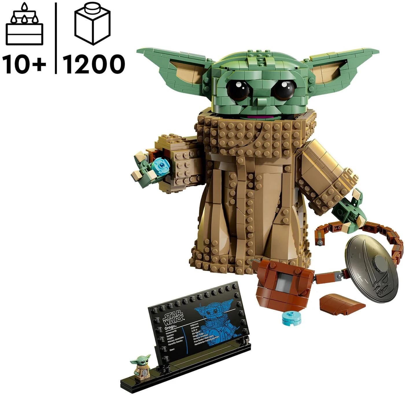 LEGO Star Wars Grogu (Lehrling des Mandalorianers) 75446 Bauspielzeug 1200 Teile - Bild 3