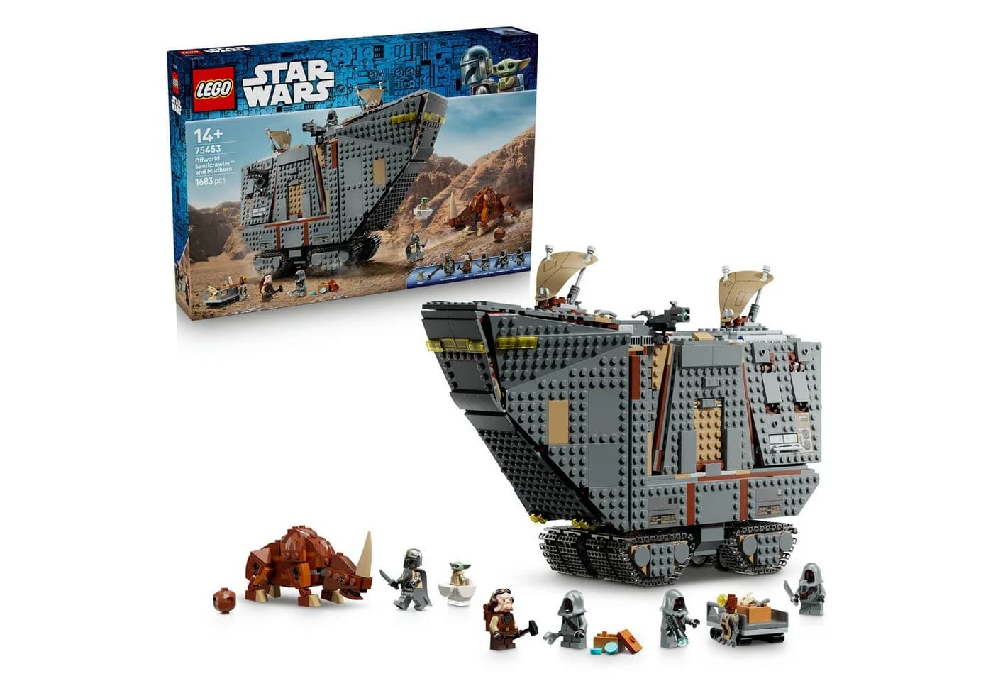 LEGO Star Wars Offworld Sandkrawler und Schlammhorn 75453 Bunt - Bild 2