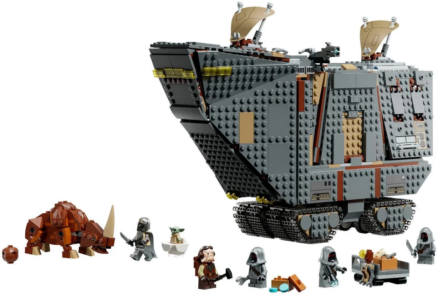 LEGO Star Wars Offworld Sandkrawler und Schlammhorn 75453 Bunt - Bild 4