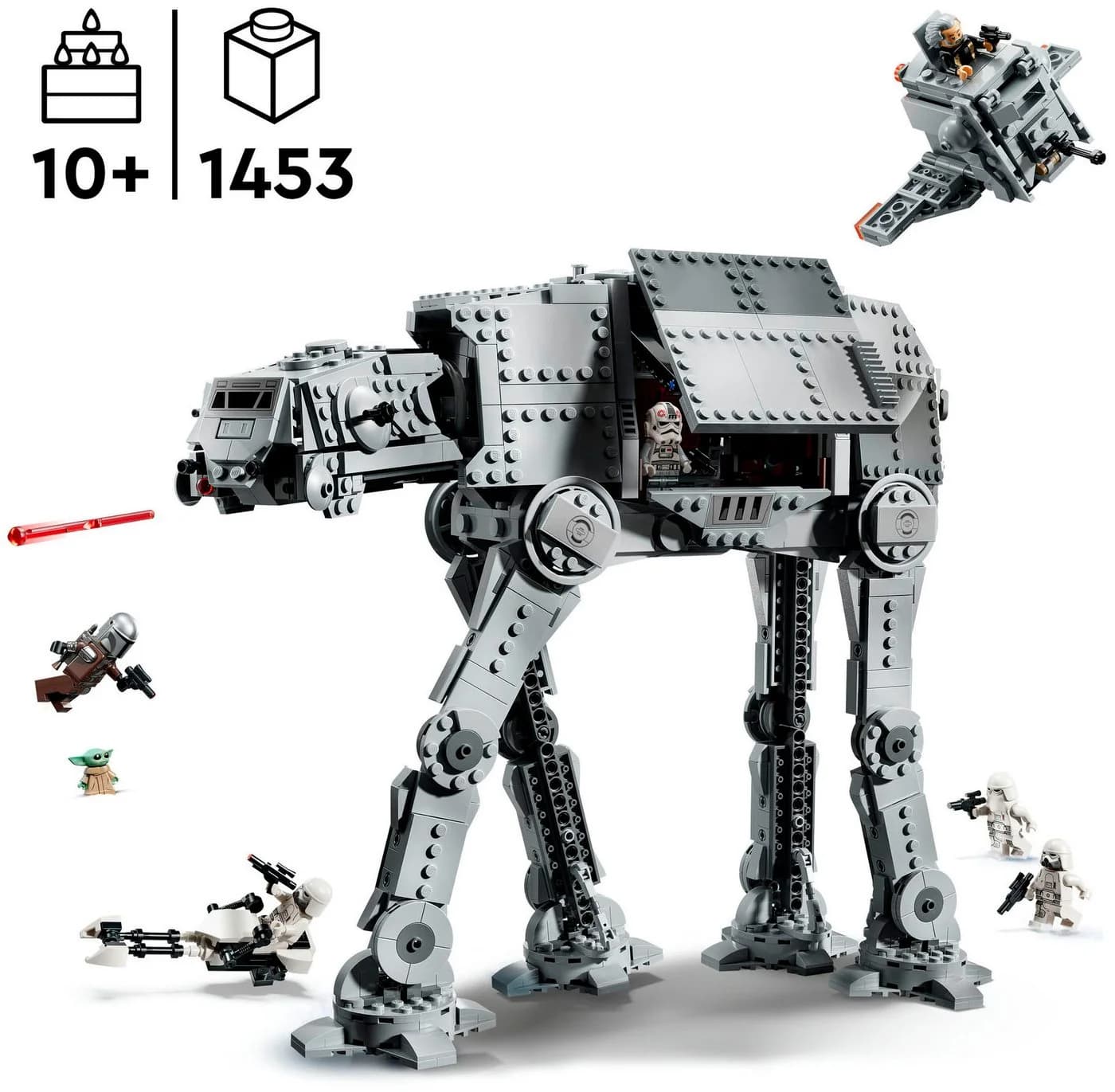 LEGO Star Wars AT-AT des Restimperiums mit INT-4 (75454) - 1453 Teile - Bild 3