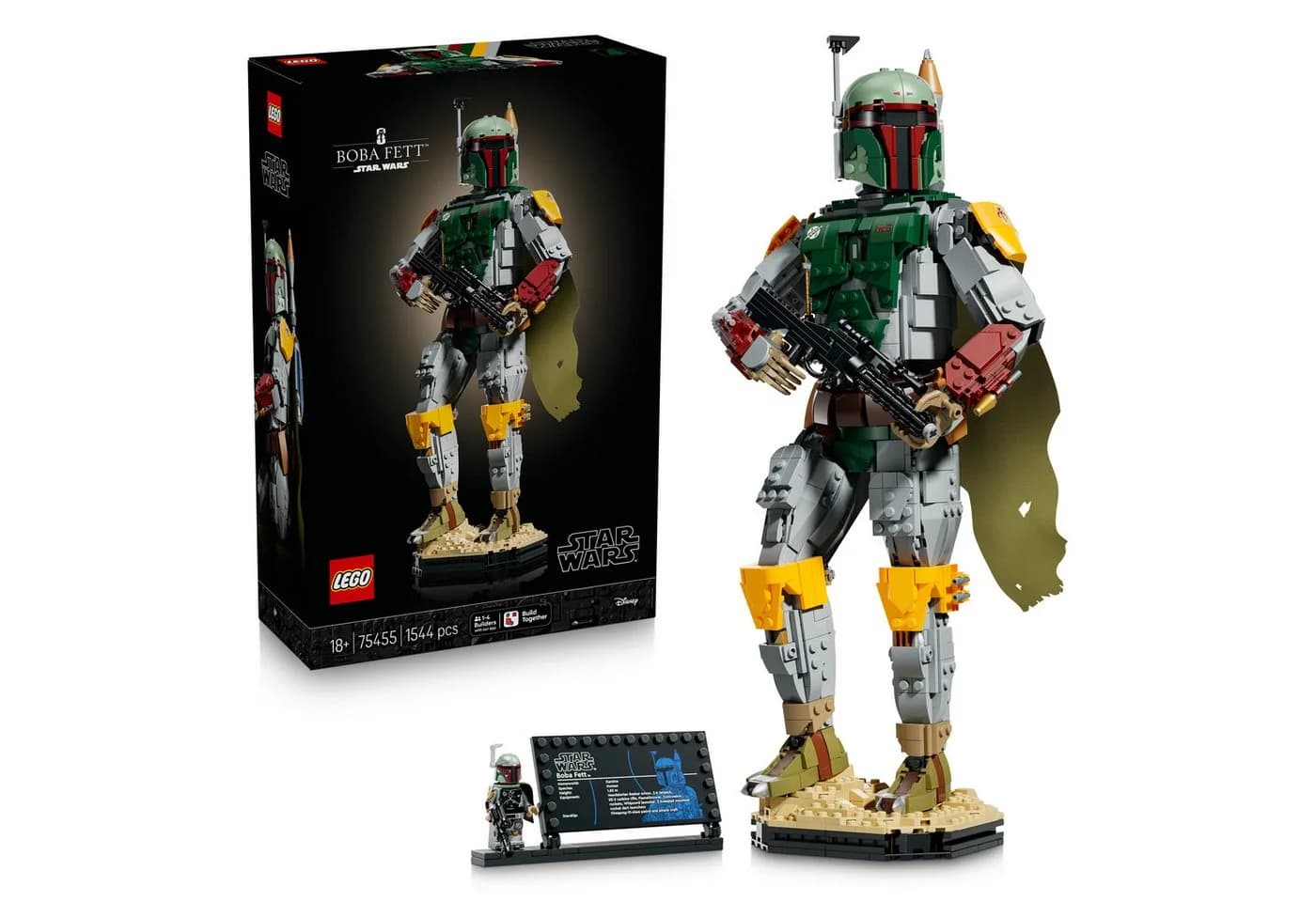 LEGO® Boba Fett Sammlerfigur 75455, 1544 Teile, 41 cm hoch - Bild 2
