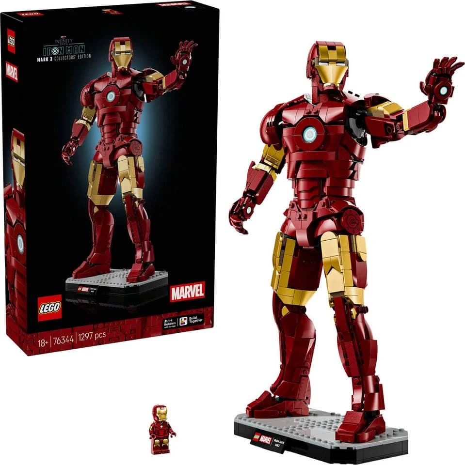 LEGO® Iron Man Mark 3 Sammleredition (76344) Modellbau-Set für Erwachsene - Bild 2
