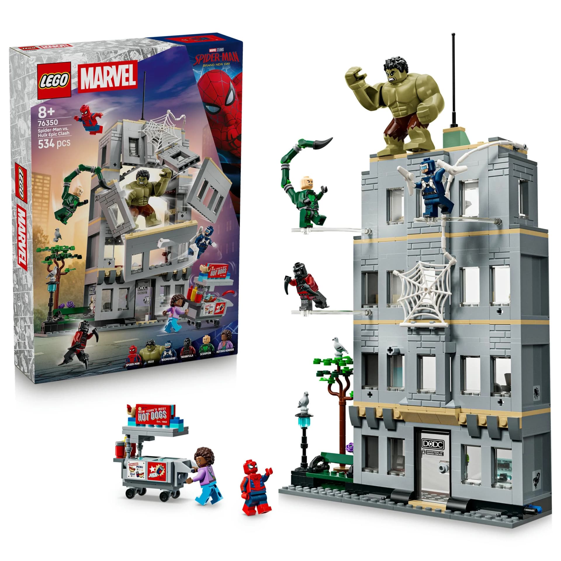 LEGO Super Heroes Großer Showdown: Spider-Man vs. Hulk (76350) Bunt - Bild 3
