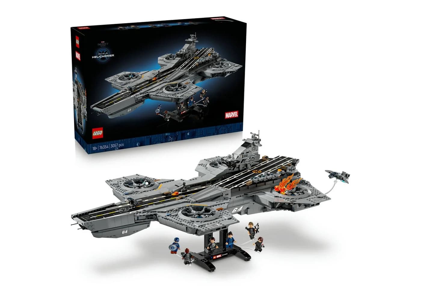 LEGO S.H.I.E.L.D.-Helicarrier 76354 Bauset für Erwachsene - Bild 2