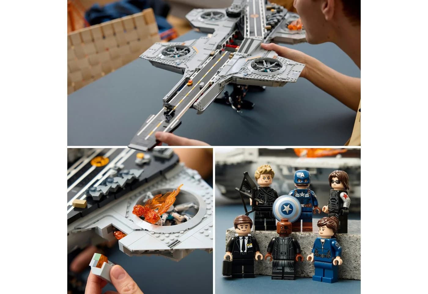 LEGO S.H.I.E.L.D.-Helicarrier 76354 Bauset für Erwachsene - Bild 5