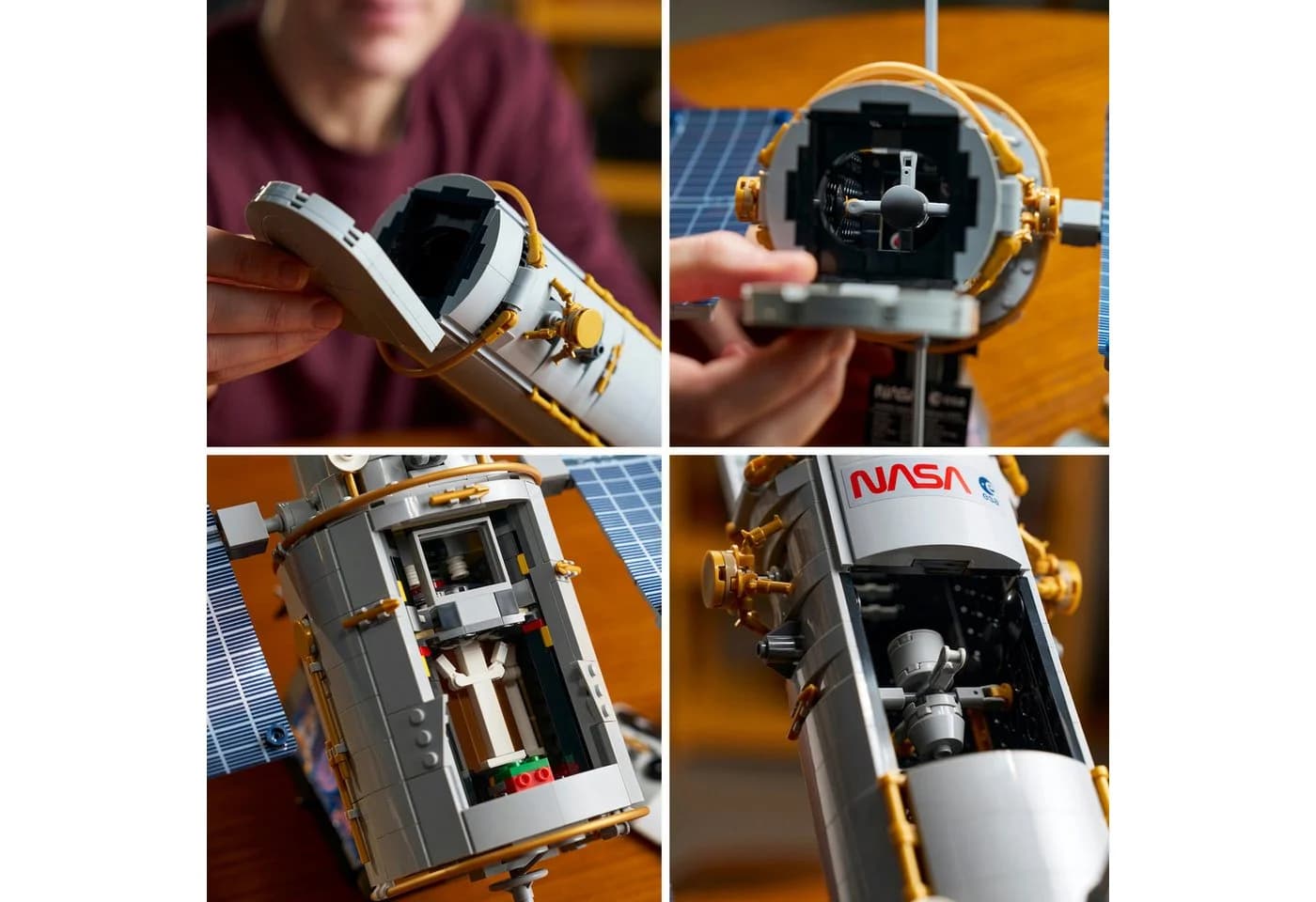 LEGO Icons Hubble-Weltraumteleskop 11382 Bunt 1252 Teile - Bild 5