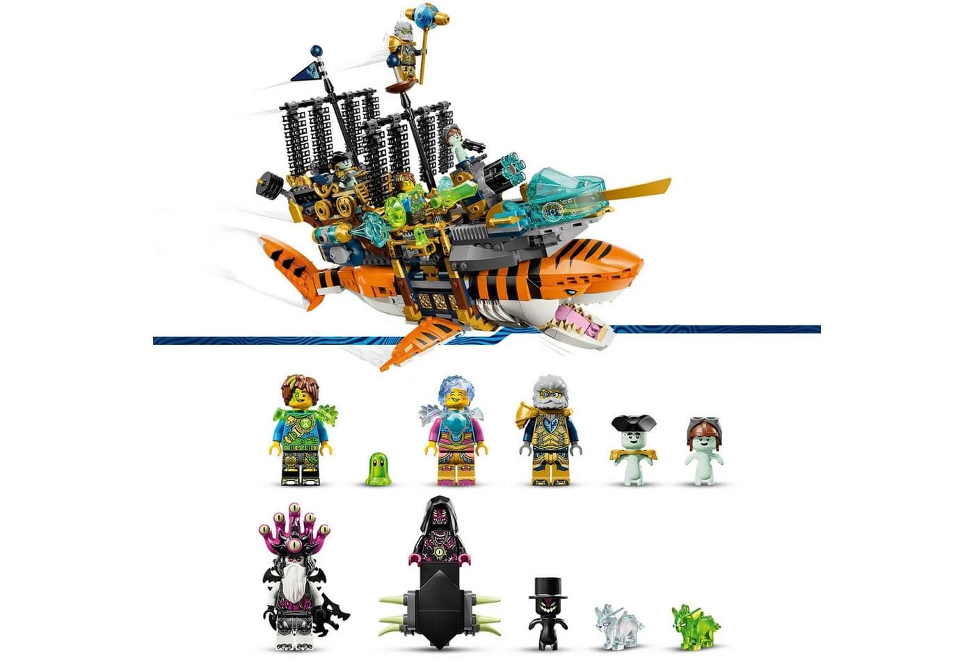 LEGO Tigerhai-Fahrzeug 71515 LEGO DREAMZzz Konstruktionsspielsteine 1548 St - Bild 4