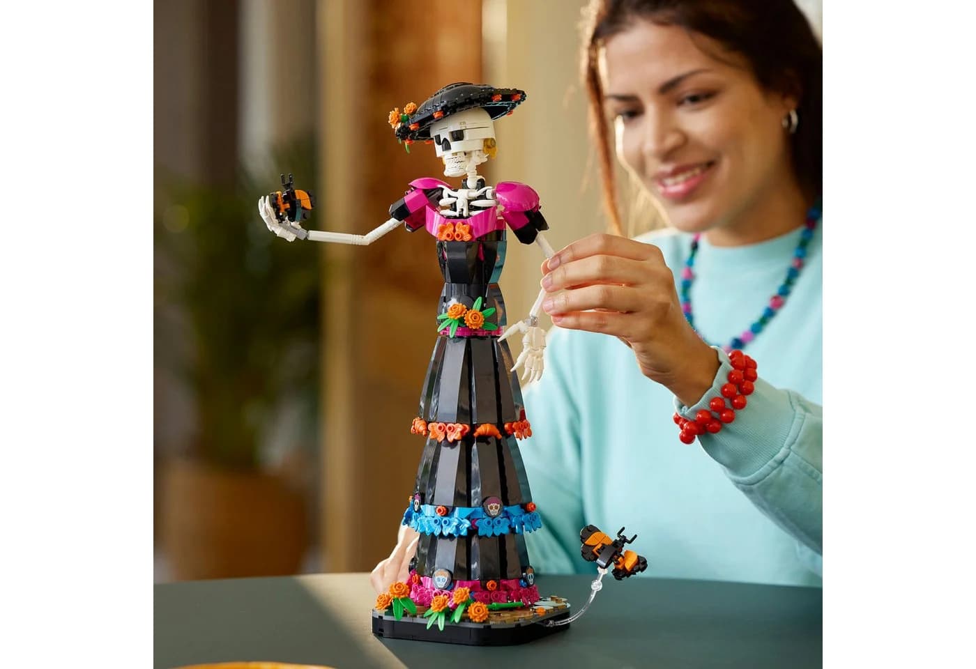 LEGO Ideas La Catrina Bauset 1212 Teile Bunt