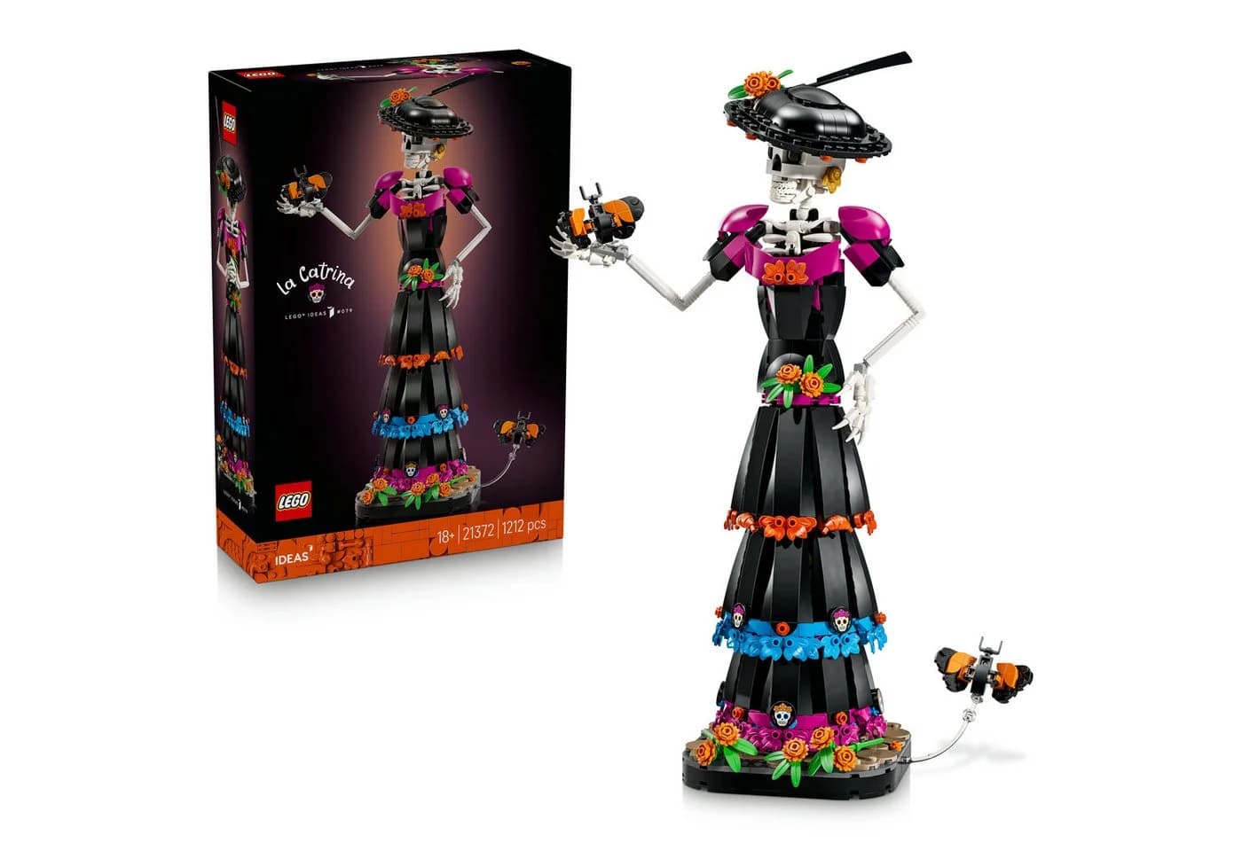 LEGO Ideas La Catrina Bauset 1212 Teile Bunt - Bild 2