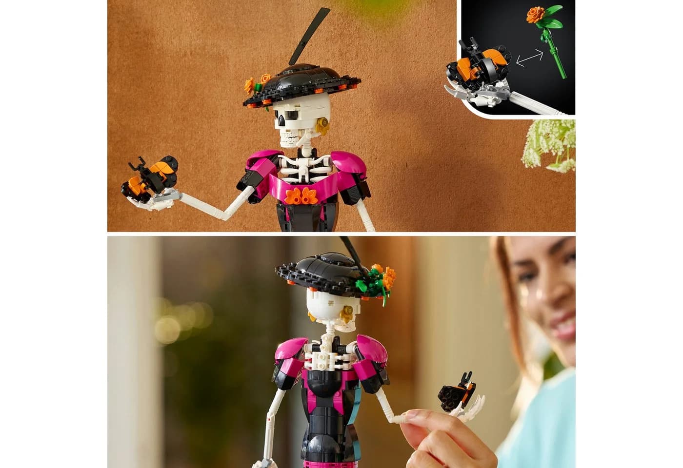 LEGO Ideas La Catrina Bauset 1212 Teile Bunt - Bild 5