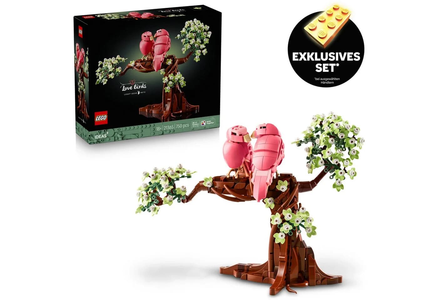 LEGO® Ideas Turteltauben 21365 Bauset für Erwachsene 750 Teile - Bild 2