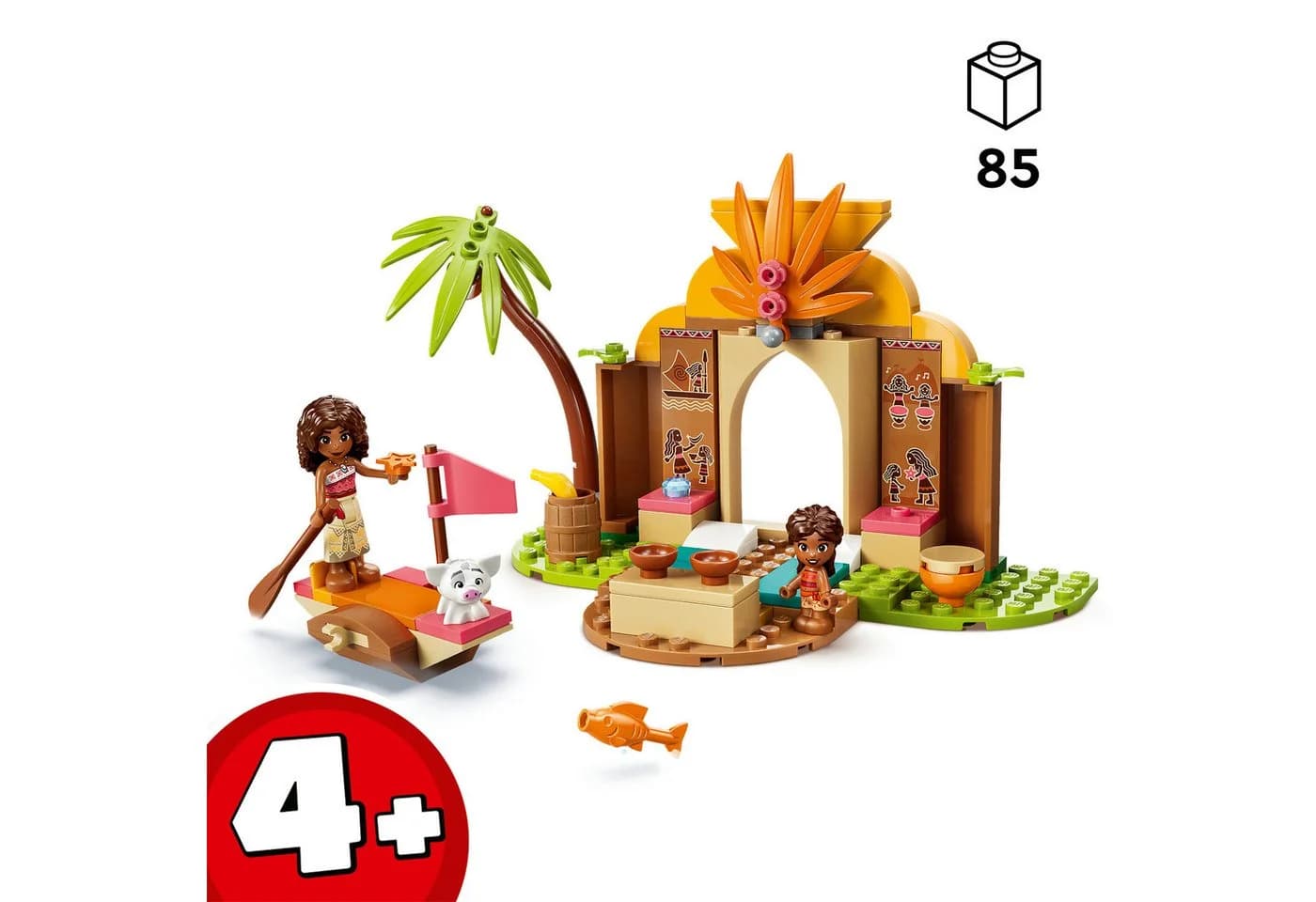 LEGO® Vaianas Hütte und Boot (43282) Bauset Disney Princess - Bild 3