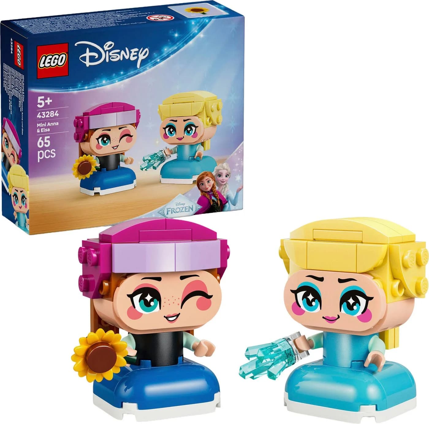 LEGO® Mini-Prinzessinnen Anna und Elsa 43284 Disney Princess - Bild 2