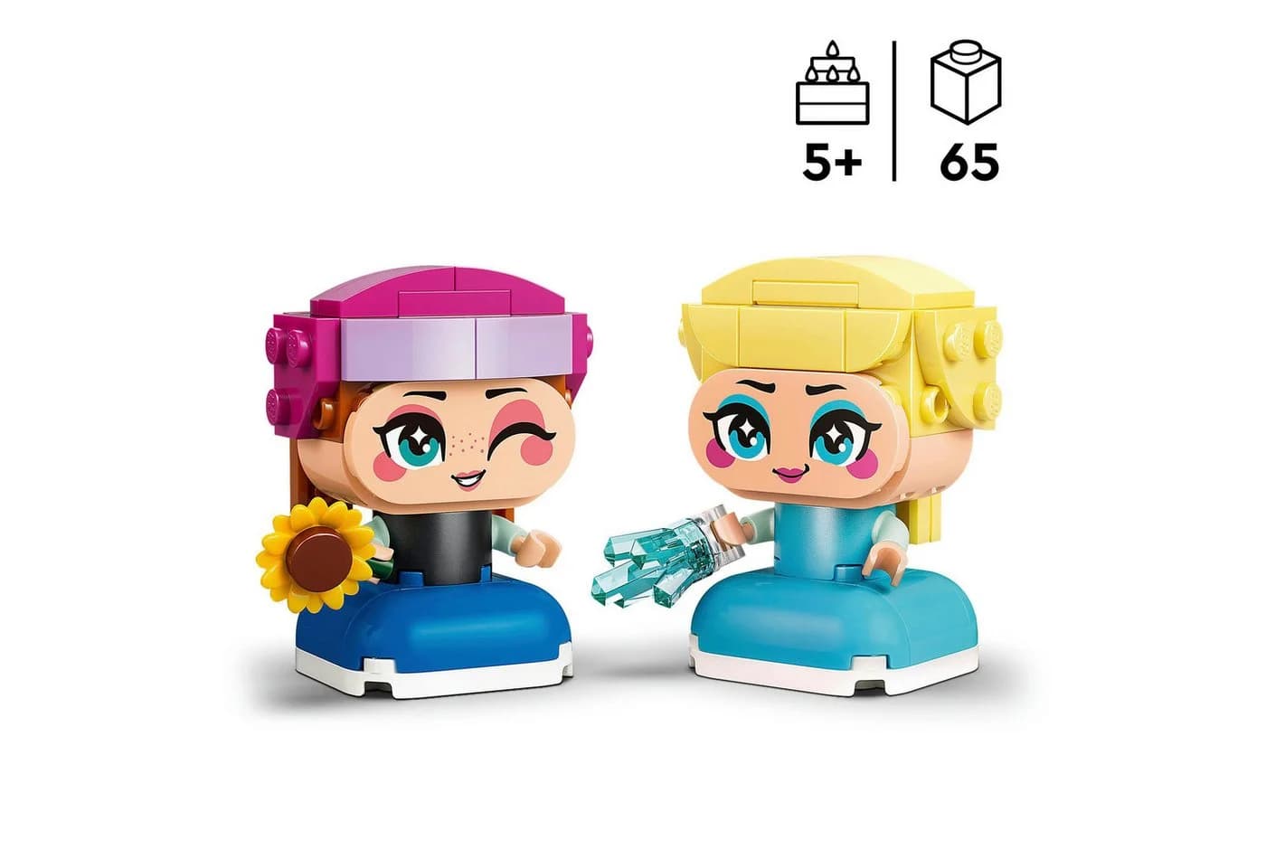 LEGO® Mini-Prinzessinnen Anna und Elsa 43284 Disney Princess - Bild 3
