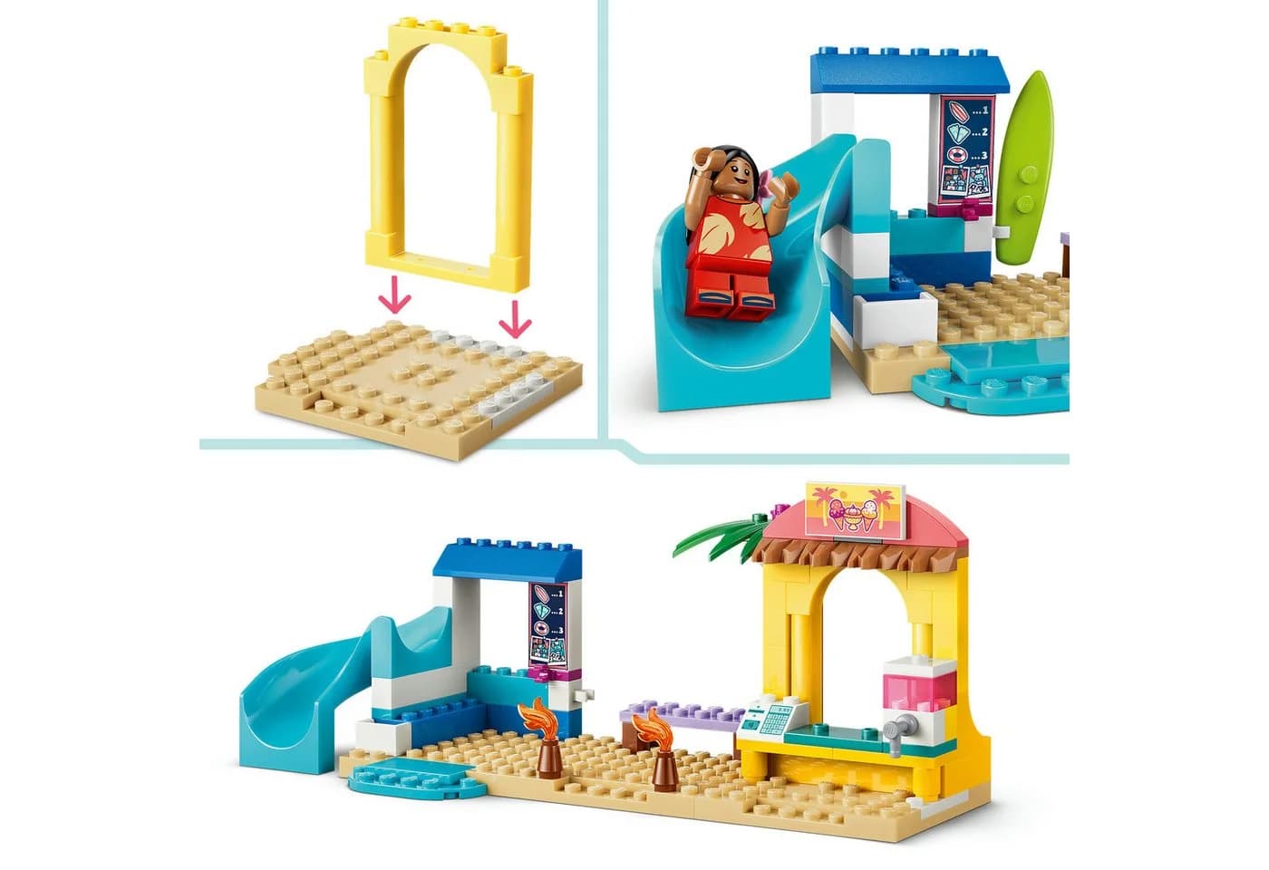 LEGO Disney Spaß am Strand mit Lilo und Stitch 43280 Bunt - Bild 4