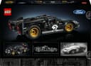 LEGO Technic 1966 Ford GT40 MKII Rennwagen 793 Teile Schwarz/Silber Bild 1
