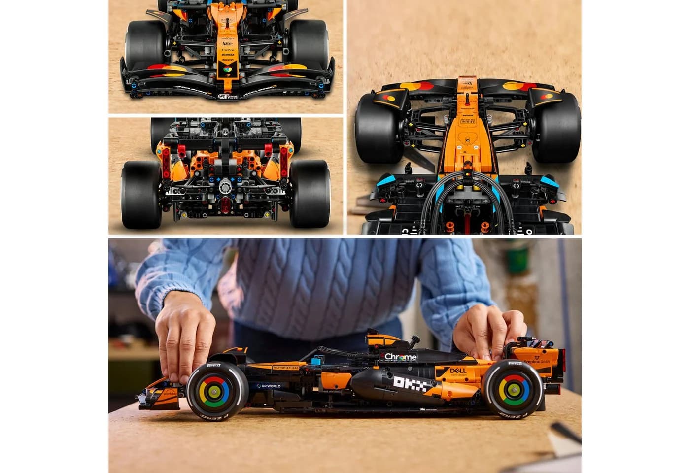 LEGO McLaren MCL39 F1 Rennwagen 1675 Teile - Bild 5