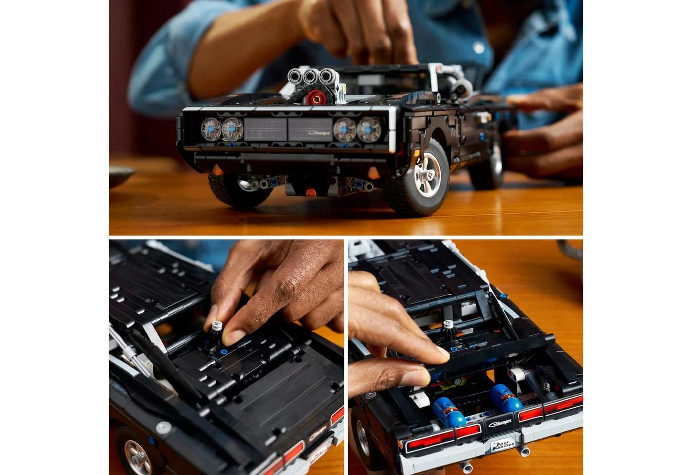 LEGO Technic Dodge Charger R/T Auto (42231) Bauset 1516 Teile - Bild 5