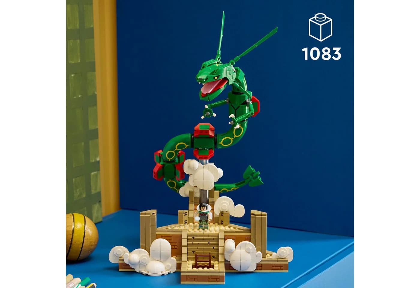 LEGO® Rayquaza (72168) Pokémon Bauset 1083 Teile Bunt - Bild 3
