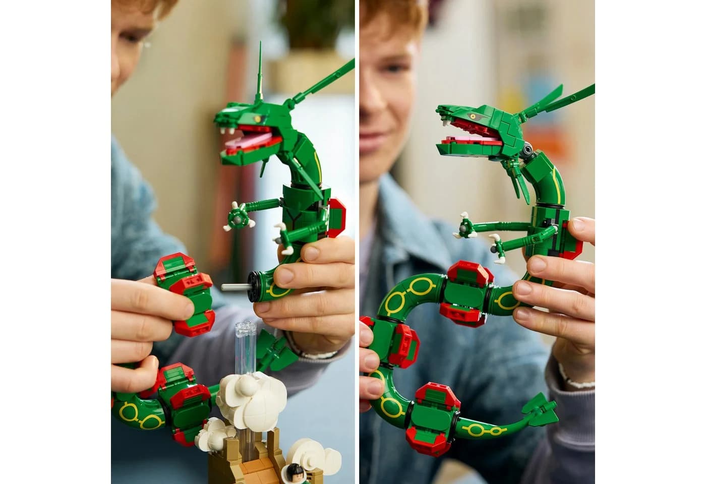 LEGO® Rayquaza (72168) Pokémon Bauset 1083 Teile Bunt - Bild 5