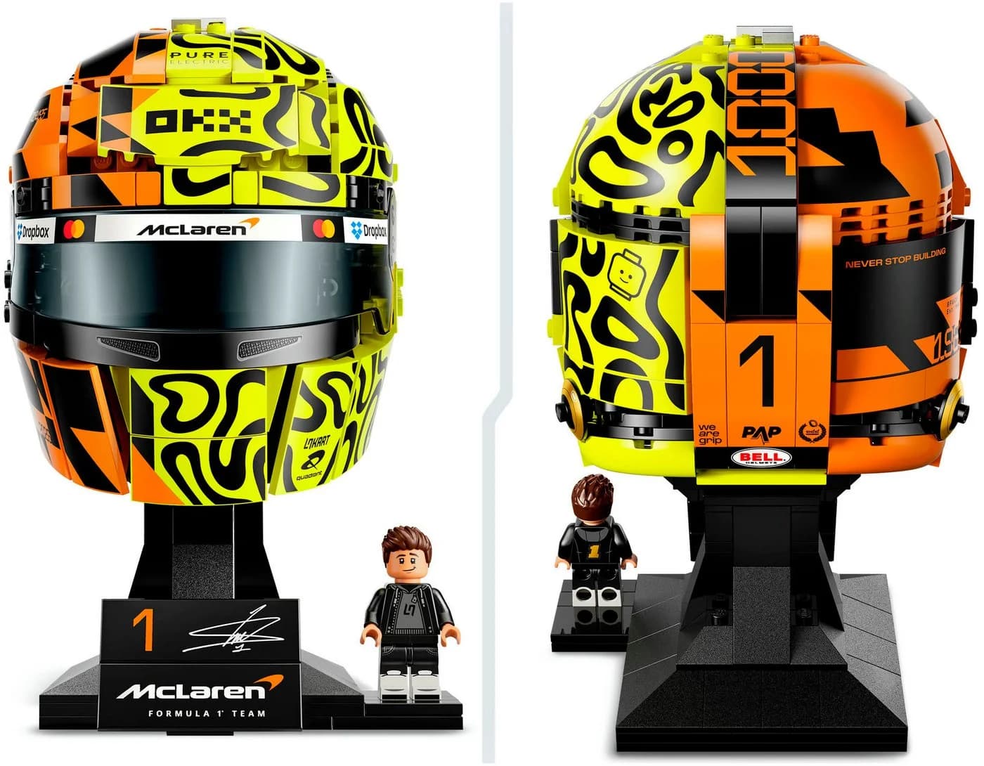 LEGO® McLaren F1 Team Lando Norris Helm 43023 Bauset - Bild 4