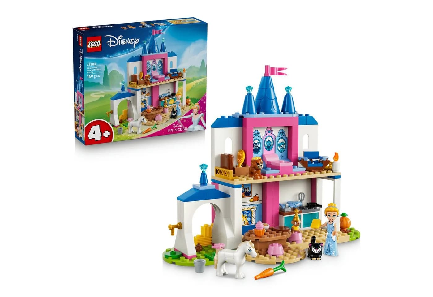 LEGO® Cinderellas Tierpalast (43283) 149 Teile Disney Princess - Bild 2