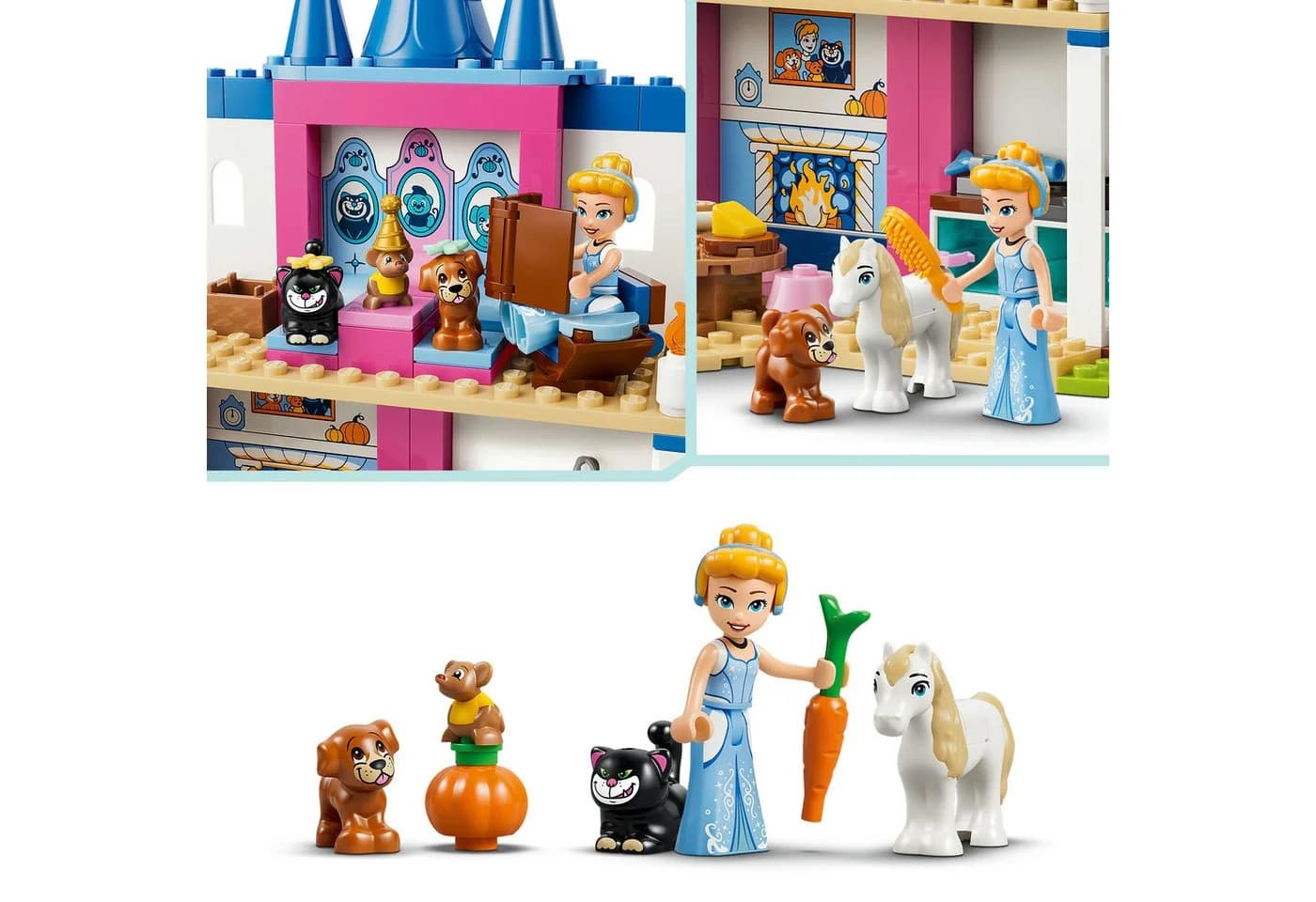 LEGO® Cinderellas Tierpalast (43283) 149 Teile Disney Princess - Bild 5