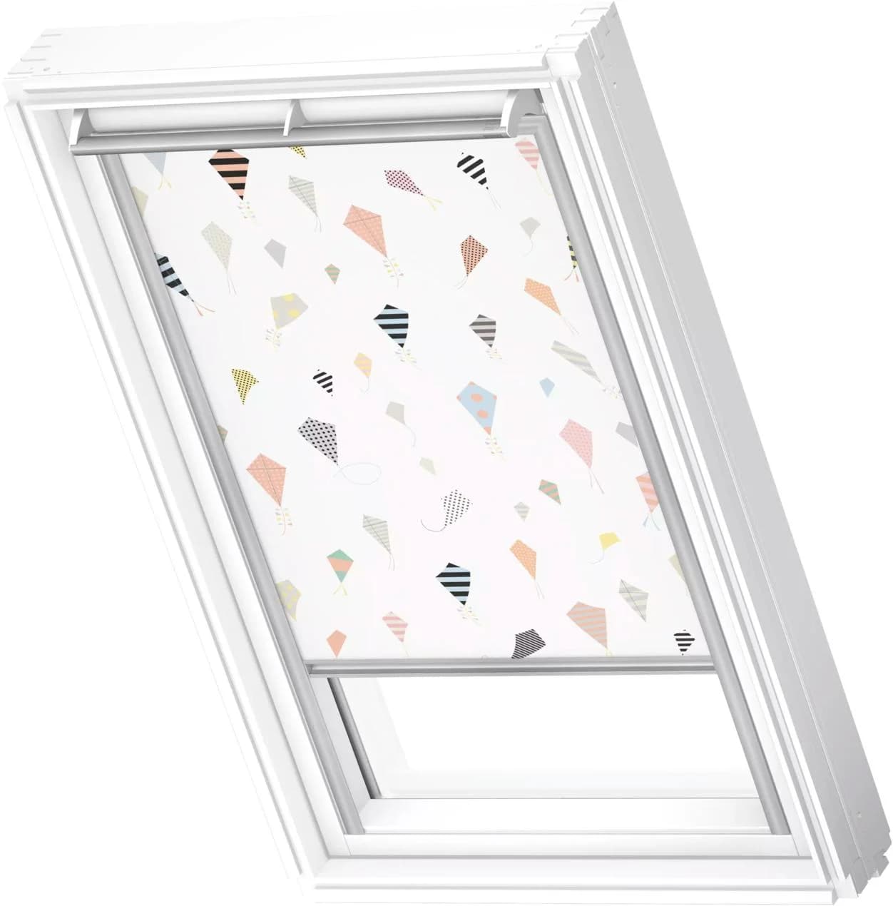 VELUX Verdunklungsrollo DKL 4667S Kids Drachen Alufarben FK08