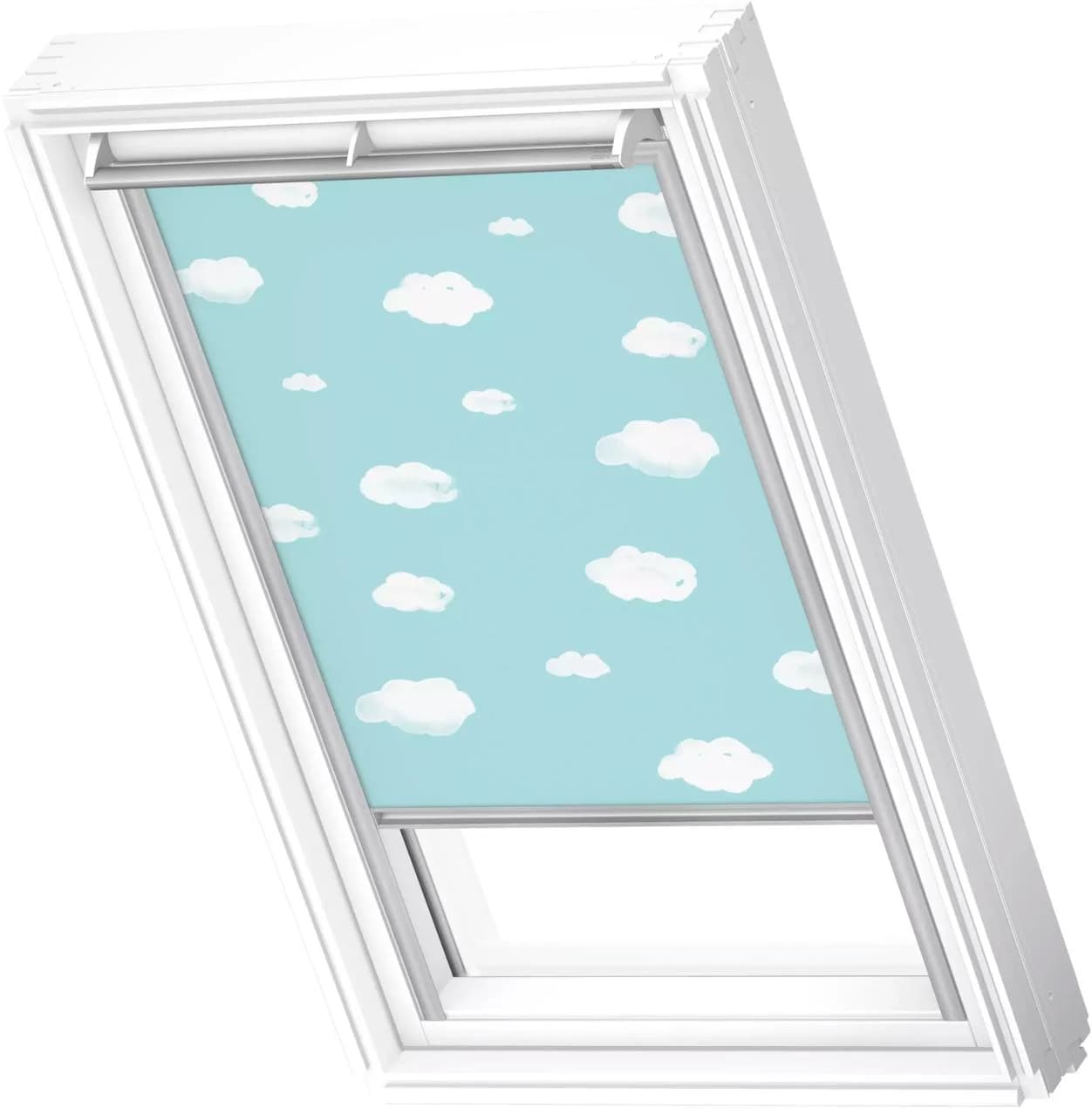 Verdunklungsrollo VELUX DKL 4660S Kids Blauer Himmel Alufarben U10