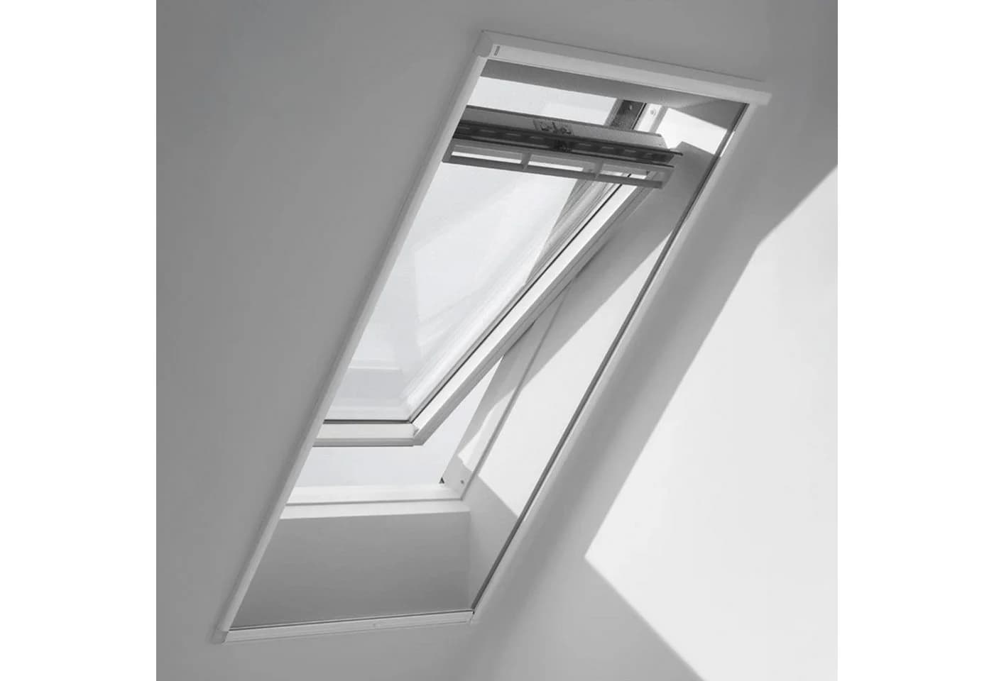 VELUX Insektenschutzrollo für Dachfenster, Schwarz, Aluminium, Polyester, Rollos