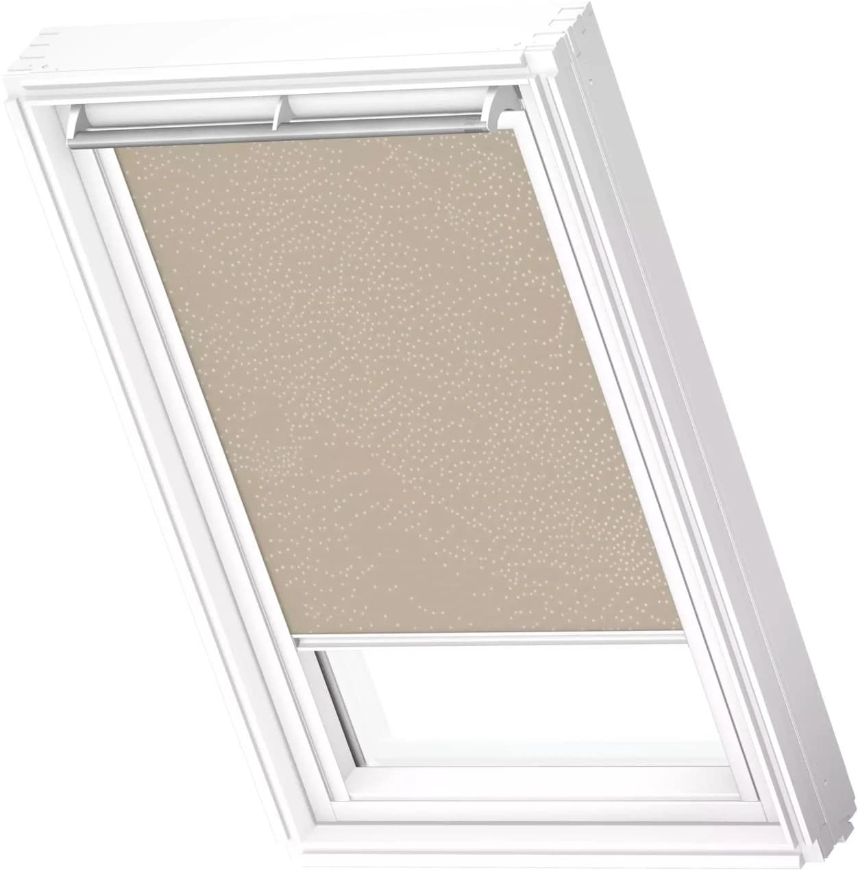 Verdunklungsrollo VELUX DKL 4579S Sandbeige Gepunktet CK04