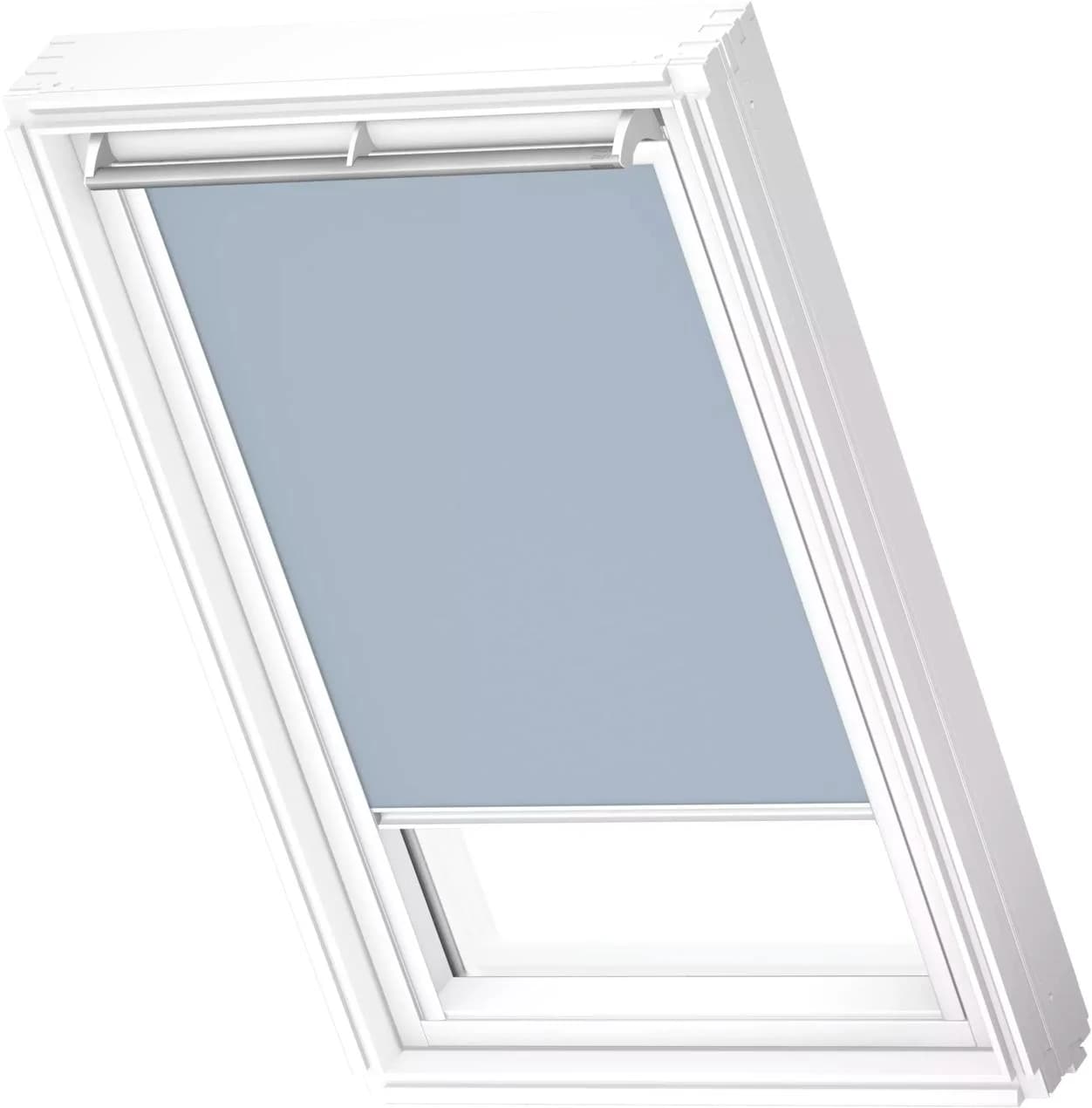 VELUX Verdunklungsrollo DKL 4576SWL S06 Himmelblau Weiß