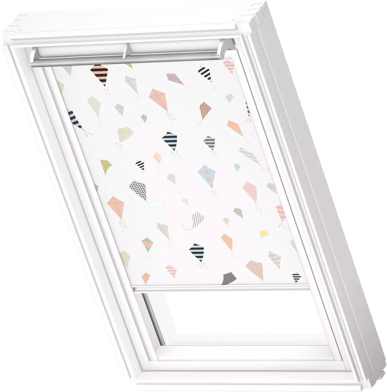 Verdunklungsrollo VELUX DKL 4667SWL Drachen Weiß S04
