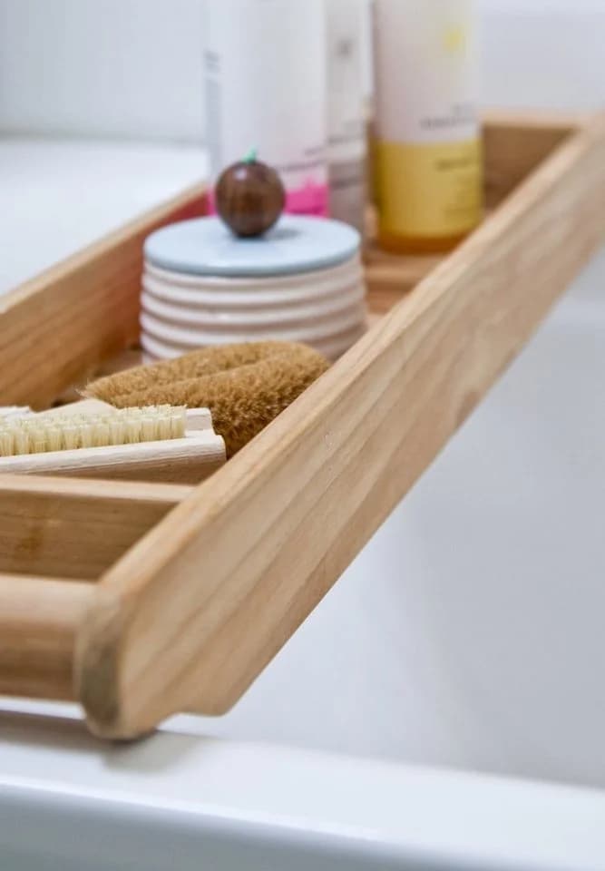 Cinas Badorganizer Bath Retro Teakholz - Bild 2