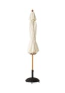 Cinas Sonnenschirm Capri Off-White Teak 300cm Bild 3