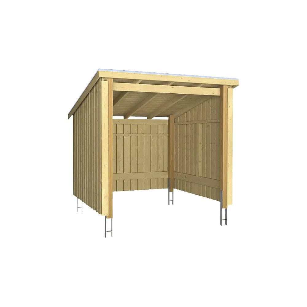 Gartenhaus Nordic Stil aus Holzwerkstoff