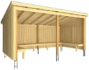 Gartenhaus PLUS "Nordic" Holzwerkstoff Gartenhaus Grillhütte 9,5 m² Bild 2