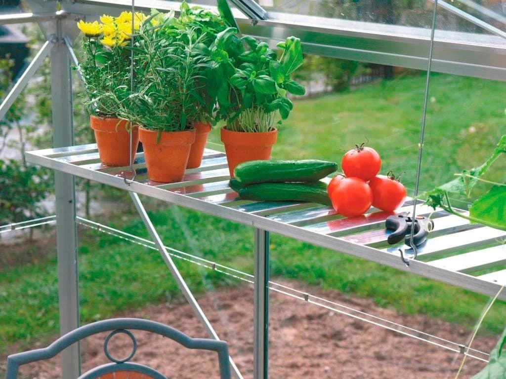 Wandregal VITAVIA Silber Aluminium