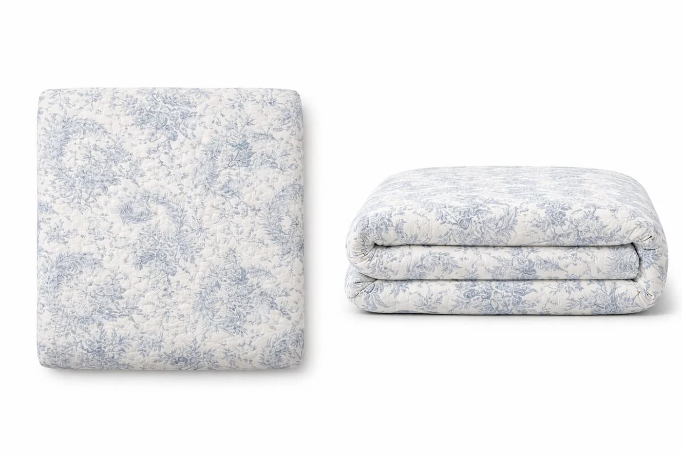 AU Maison Wohndecke Blue Quilt-Optik Baumwolle - Bild 2