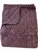 AU Maison Wohndecke gestreift staubiges Pink Quilt-Optik Baumwolle Bild 2
