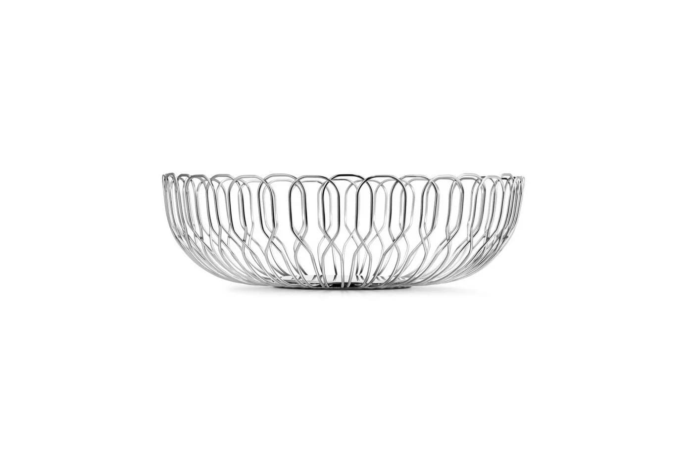 Georg Jensen Brotkorb Alfredo Groß Edelstahl Silber - Bild 2