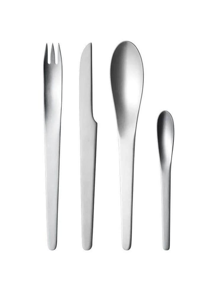 Georg Jensen Besteck-Set Arne Jacobsen 4-tlg. Silber Modern - Bild 2