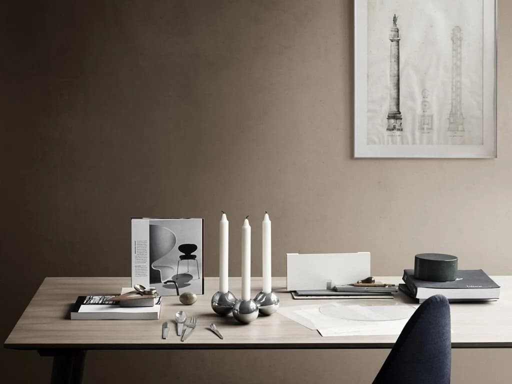 Georg Jensen Besteck-Set Arne Jacobsen 4-tlg. Silber Modern - Bild 3