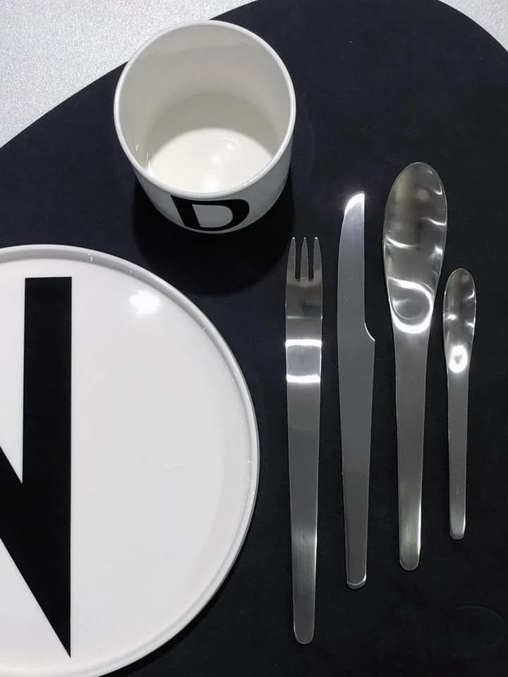 Georg Jensen Besteck-Set Arne Jacobsen 4-tlg. Silber Modern - Bild 5