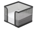Connect Zettelbox Metall Schwarz 9,8x8x9,8cm Bild 1