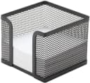 Connect Zettelbox Metall Schwarz 9,8x8x9,8cm Bild 2