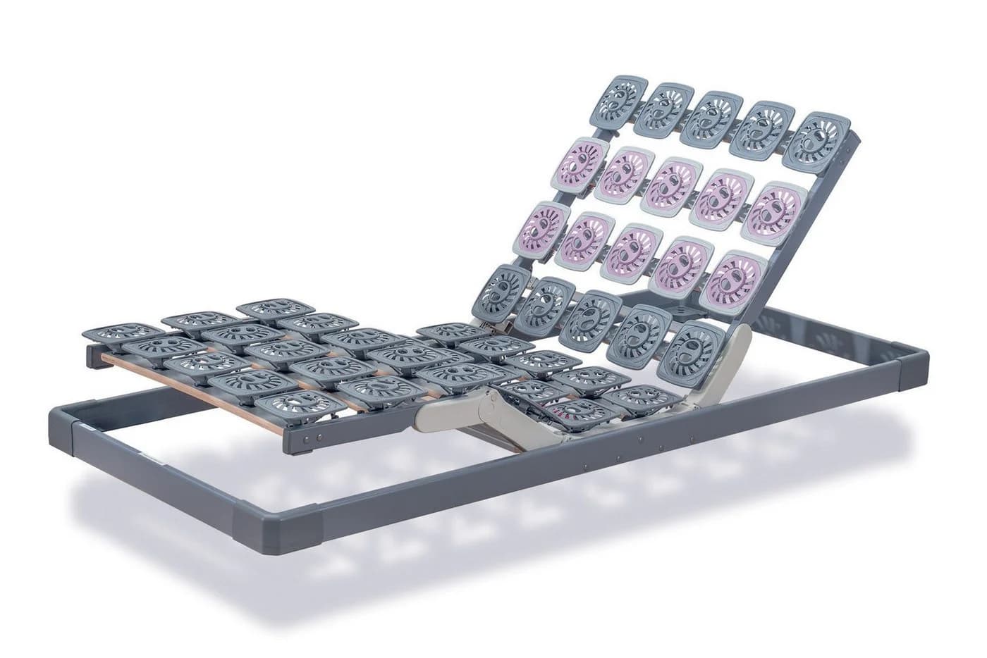 Tempur® Systemrahmen Premium Flex 3000 elektrisch verstellbarer Lattenrost grau - Bild 2