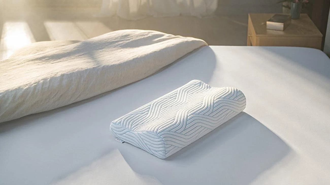 Tempur Nackenkissen Shape SmartCool Weiß Viskoelastisch - Bild 4